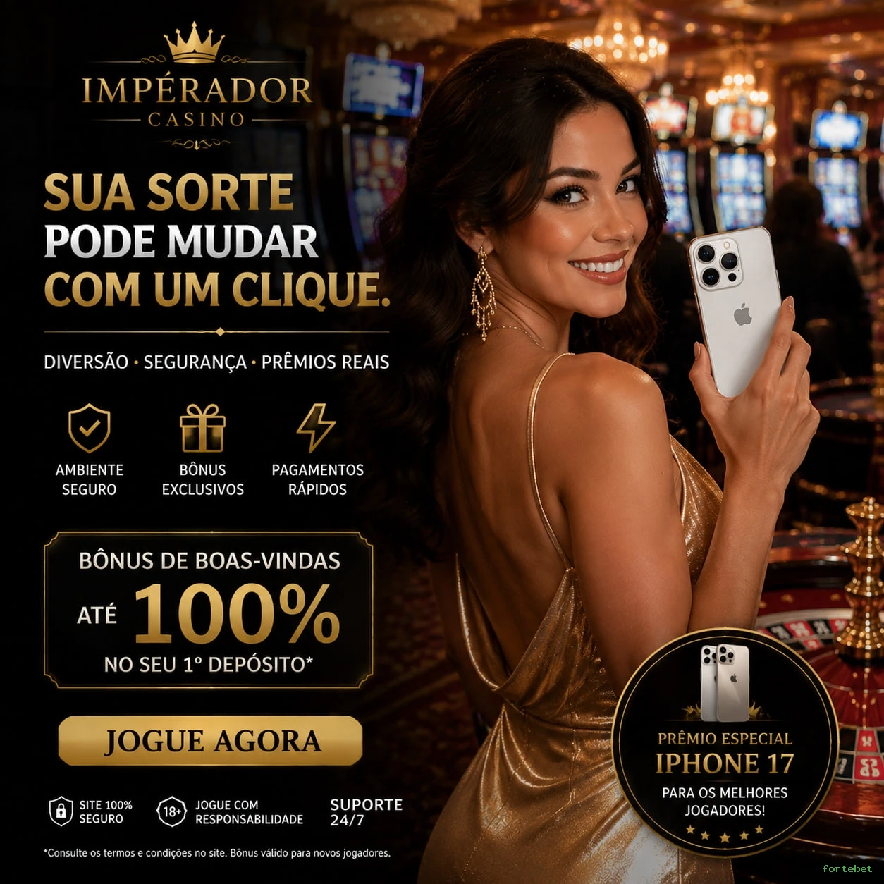 Bacará VIP com squeeze feature